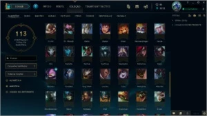 Conta Lol 101 Champs - League of Legends