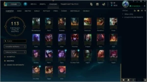Conta Lol 101 Champs - League of Legends