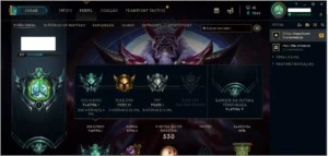 Conta Platina 1 Solo - Ouro 3 Flex - 142 Campeões - 79 Skins - League of Legends LOL