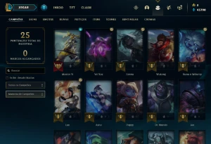 Conta Platina 4 | 63% Win - Lol (League Of Legends) Elomoon