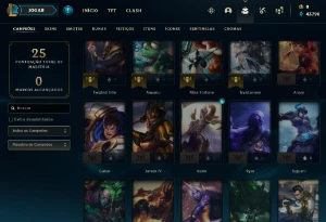 Conta Platina 4 | 63% Win - Lol (League Of Legends) Elomoon