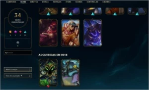 CONTA LEAGUE OF LEGENDS PLAT 4 LOL