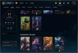 Conta Platina 1 Main ADC - League of Legends LOL