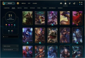 Conta Platina 1 Main ADC - League of Legends LOL