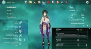 Genshin impact AR56/Diluc,Xiao,Zhongli,Eula,Mona/ArmasT5