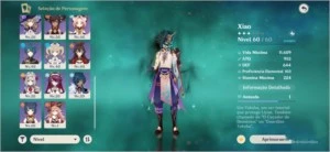 XIAOM+ ZONG + ALBEDO + DILUC + TUMULO AR44 - Genshin Impact