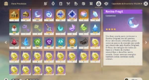 Eula+Bis+Wanderer+Shogun+Venti+Zhongli+Ganyu+ Outros 5* - Genshin Impact