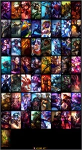 VENDO CONTA - 57 SKINS + Ryze Triunfante + BORDA DIAMANTE - League of Legends LOL