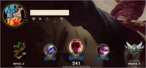 Conta Prata V - League of Legends LOL