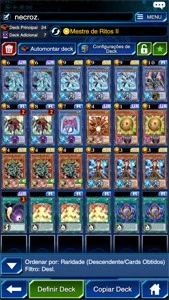Conta burguesa Duel links Muitos decks completos + Suportes - Outros