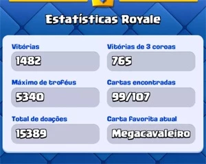 Conta clash royale e clash of clans