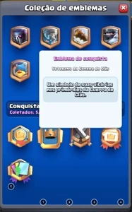 Conta clash royale e clash of clans