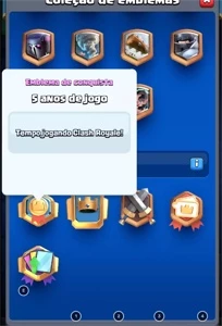 Conta clash royale e clash of clans