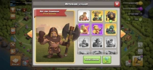 Cv 15 semi full com bastante skin - Clash of Clans