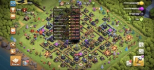 Cv 15 semi full com bastante skin - Clash of Clans