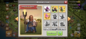 Cv 15 semi full com bastante skin - Clash of Clans