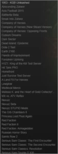 Conta steam com 95 jogos