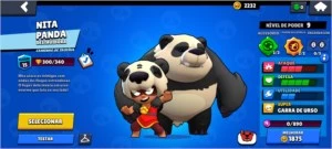 conta básica brawl stars 4000 troféus shelly estelar