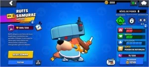 conta básica brawl stars 4000 troféus shelly estelar