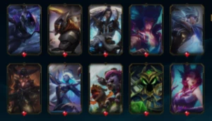 Conta Lol, 290 skins, Todas Ultimate, 7 Skins prestigio - League of Legends