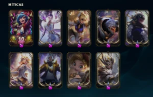 Conta Lol, 290 skins, Todas Ultimate, 7 Skins prestigio - League of Legends