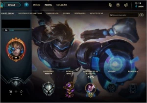 CONTA LOL PRATA V - League of Legends
