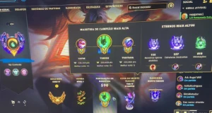 Conta Gold 4, 145 skins ACESSO TOTAL - League of Legends LOL