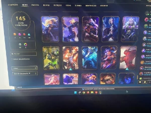 Conta Gold 4, 145 skins ACESSO TOTAL - League of Legends LOL