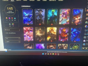 Conta Gold 4, 145 skins ACESSO TOTAL - League of Legends LOL