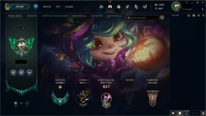 CONTA LOL LVL 340 - PLATINA 1 - ULTIMATE UDYR + 97 SKINS