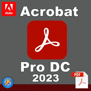 Adobe Acrobat Pro DC 2023 - Original e Vitalício - Softwares and Licenses