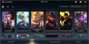 Conta Mestre 60% Win rate - League of Legends: Wild Rift LOL WR