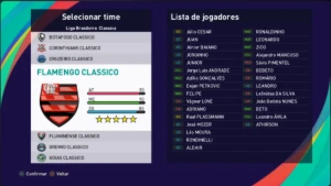 Pes2021 - Option File Legends/Classic Brasileirão Ps4/Ps5/Pc - eFootball PES