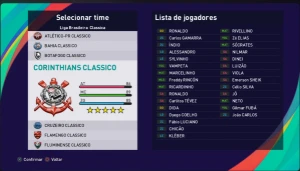 Pes2021 - Option File Legends/Classic Brasileirão Ps4/Ps5/Pc - eFootball PES