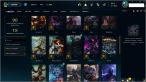 Conta League of Legends barata LOL