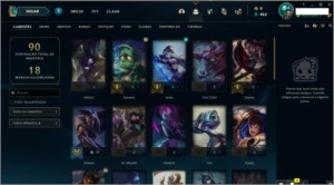 Conta League of Legends barata LOL