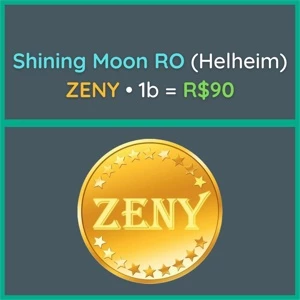 V> ZENY: Shining Moon RO (Helheim)| 1b = R$90 - Ragnarok Online