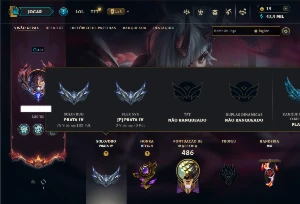 Conta prata 4 TODOS os Champs e 138 Skins ( JG / ADC )