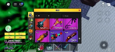 Conta de Blox Fruits Level max, 13m de bounty e itens raros - Roblox