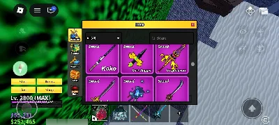 Conta de Blox Fruits Level max, 13m de bounty e itens raros - Roblox