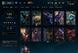 Conta Grão Mestre Season 2024 - 180 Skins - Diamante 2 - League of Legends LOL