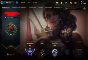 CONTA LEAGUE OF LEGENDS DIAMANTE 4 LOL