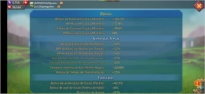 Conta 153M de Poder Lords Mobile