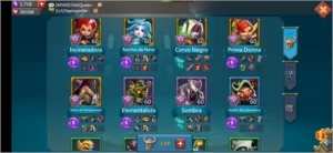 Conta 153M de Poder Lords Mobile