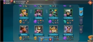 Conta 153M de Poder Lords Mobile