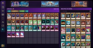 Conta Yugioh Rpg Online - Lv22 (top 6 rank) - Varias cartas - Yu-Gi-Oh Duel Links