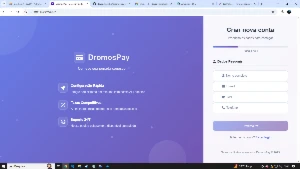 Gateaway de pagamento sistema da Dromospay