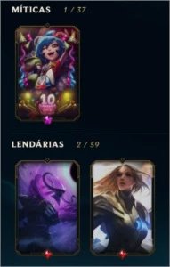 CONTA LOL 🌟 BRONZE 3 🌟 32 SKINS 🌟 51 CAMPEOES - League of Legends