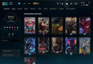 Conta De Lol/Valorant