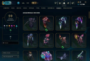 Conta De Lol/Valorant - League of Legends